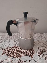 Moka da 3 tazze con manico e filtri