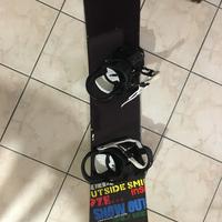 Snowboard completo con scarponi