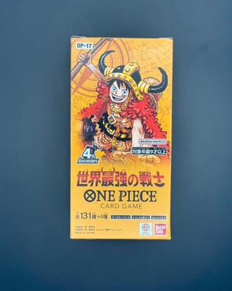 One Piece Card Game OP-17 jap