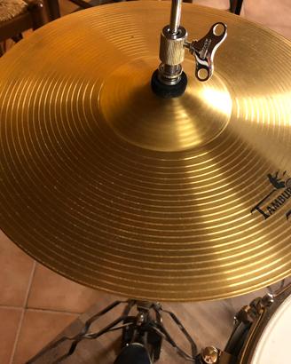 Cymbal crash 16’ e hit hat 14’ marca Tamburo