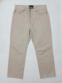 RALPH LAUREN PANTALONI JEANS VINTAGE BEAGE