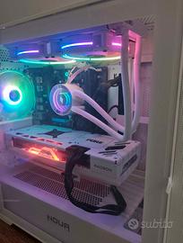 Pc gaming AiO 7800x3D 32gb DDR5 RX 7800XT 850w 1tb