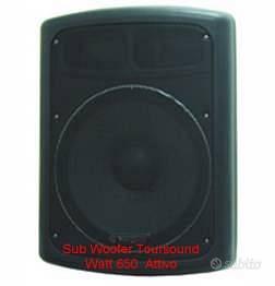 Sub Woofer Toursound Lotus Sub 600 A Made in USA O