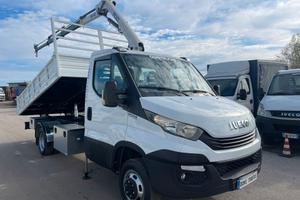 IVECO DAILY 35 C 12 RIBALTABILE CON GRU PESCI