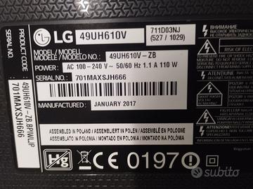Ricambi per LG49UH610V o similare