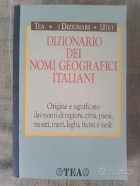 Dizionario dei nomi geografici italiani
