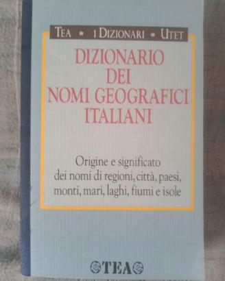 Dizionario dei nomi geografici italiani