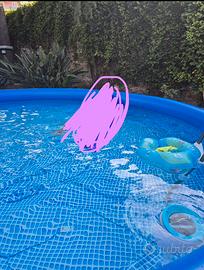 Piscina intex linear easy 457x107 cm rotonda