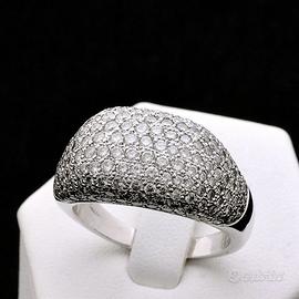 ANELLO SHAPE IN ORO 18KT BRILLANTI 1.80CT NATURALI