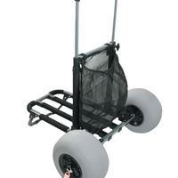 Carrello pieg. ruote sabbia 32cm. Nuovo imballato