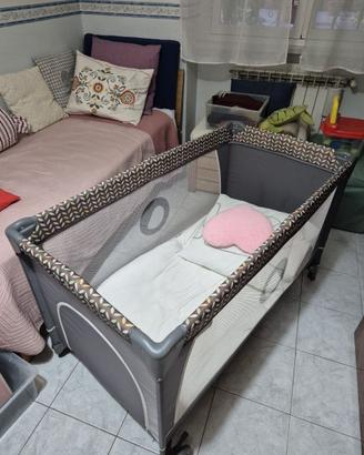 Lettino da campeggio 0-36 m. pari al nuovo VENDUTO