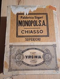 Scatola sigari Virginia Monopols.A.