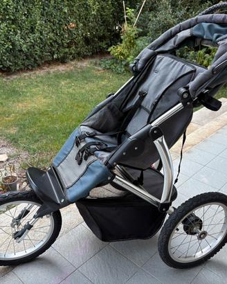 Passeggino ruote grandi trekking corsa