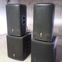 Impianto audio attivo JBL PRX515 + PRX518S