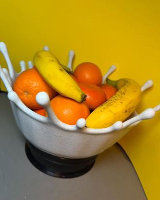 Porta frutta splash di latte