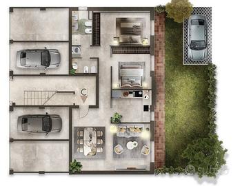 Appartamento di 113 m² con 4 locali a Massa Lombar