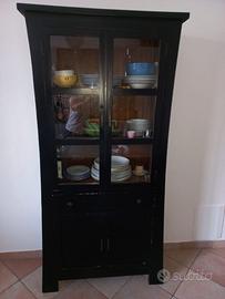 Vetrina/dispensa in legno