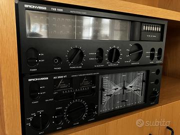 Stereo Bionvega TXS 1000 + amplificatore + casse