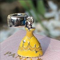 Pandora Disney 791576ENM Charm Vestito di Belle
