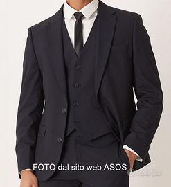 Giacca e gilet da abito Blu Navy scuro