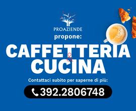 Caffetteria possibilità ristorante/pizzeria CR202