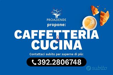 Caffetteria possibilità ristorante/pizzeria CR202