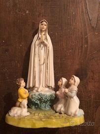 Madonna di Fatima statuetta vintage