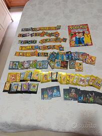 mega lotto Pokémon vintage,Merlin,stickers, topps