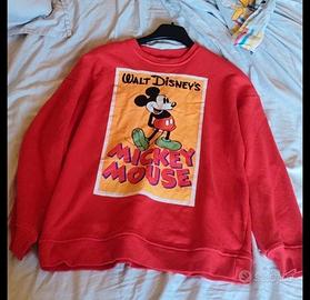Felpa Disney Topolino, Tg S/M adulto 