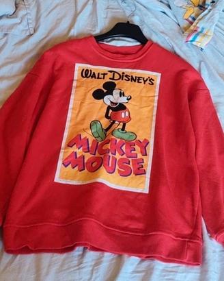 Felpa Disney Topolino, Tg S/M adulto 