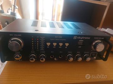 Stereo Karaoke Amplifier AV-100 Skytronic