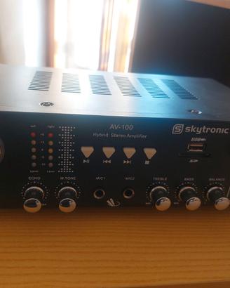 Stereo Karaoke Amplifier AV-100 Skytronic
