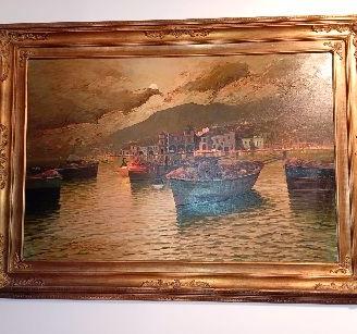 Olio su tela di Vittorio Colucci