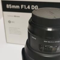 Sigma art 85mm 1.4