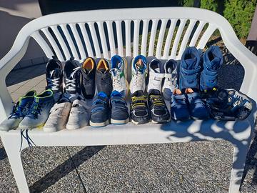 Scarpe bambino usate.