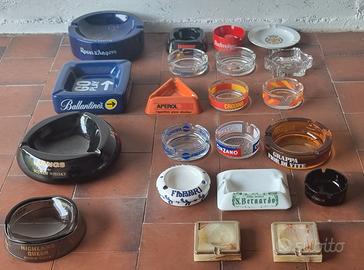 posacenere collezione 21 pezzi