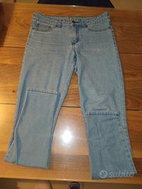 jeans chiari a sigaretta tg. 40/42