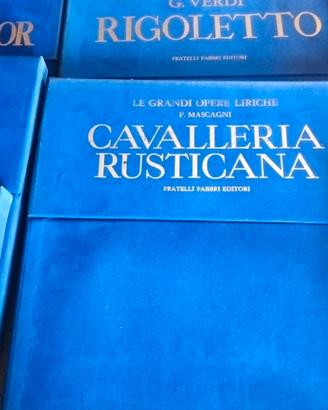 5 cofanetti lirica  venduti assieme 