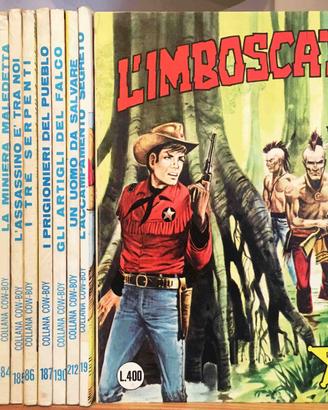 Lotto 12 copie Il Piccolo Ranger - Anni 1978-1982