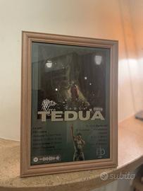 poster Con Cornice Tedua 