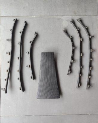 Set strisce gomme pedana Piaggio Vespa Lx