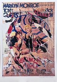 Mimmo Rotella, A qualcuno piace caldo 100x70