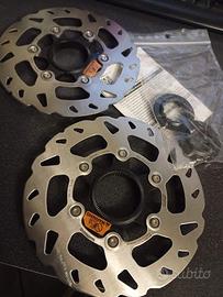 coppia dischi freno 140mm centerlock per bici cors
