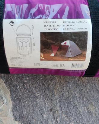 tenda da campeggio di tipo igloo 3 pax