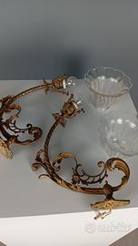 Coppia Di Appliques Prima Metà '900