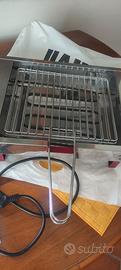 griglia inox bistecchiera elettrica professionale