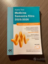 Alpha Test Medicina Semestre Filtro 2025-2026