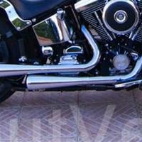 Scarico BAD per harley softail 1340