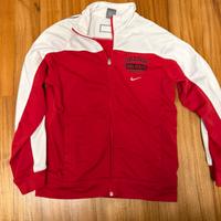 Giacca a maniche lunghe nike rossa