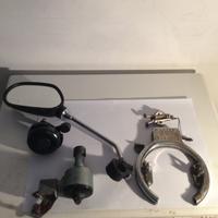 Specchietto, dinamo, chiavistello, campanello